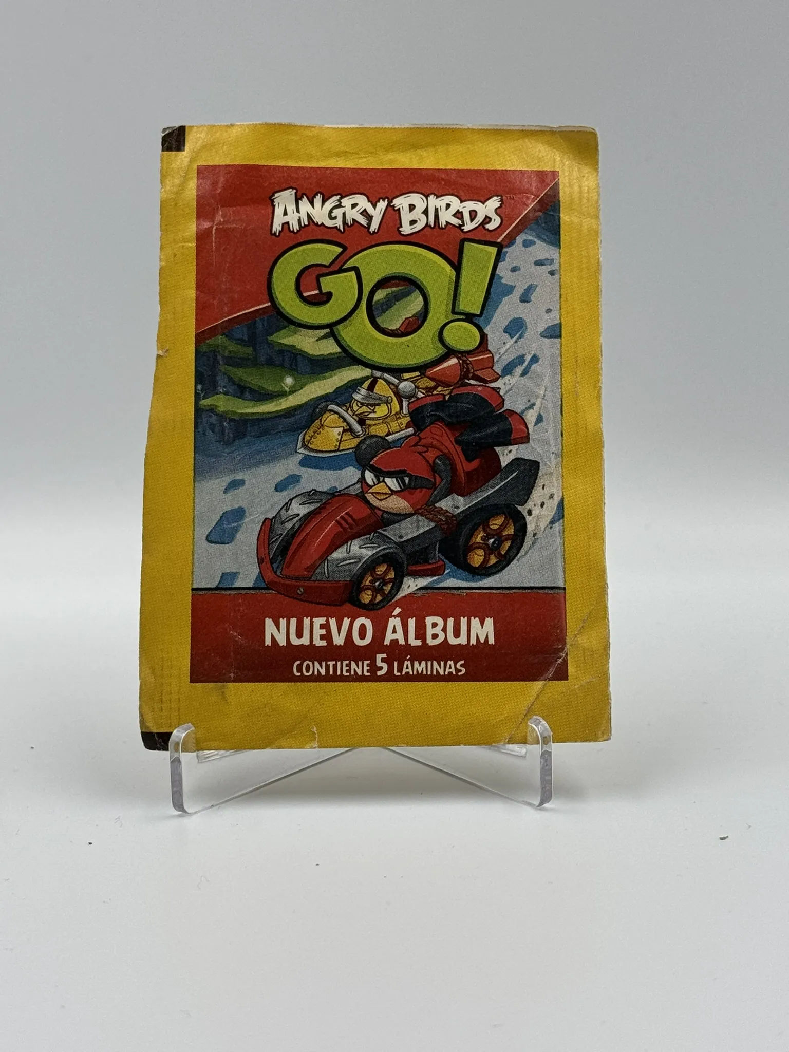 Angry Birds Go! - Sobre de Laminas/Cromos/Figuritas Sellado - Klu