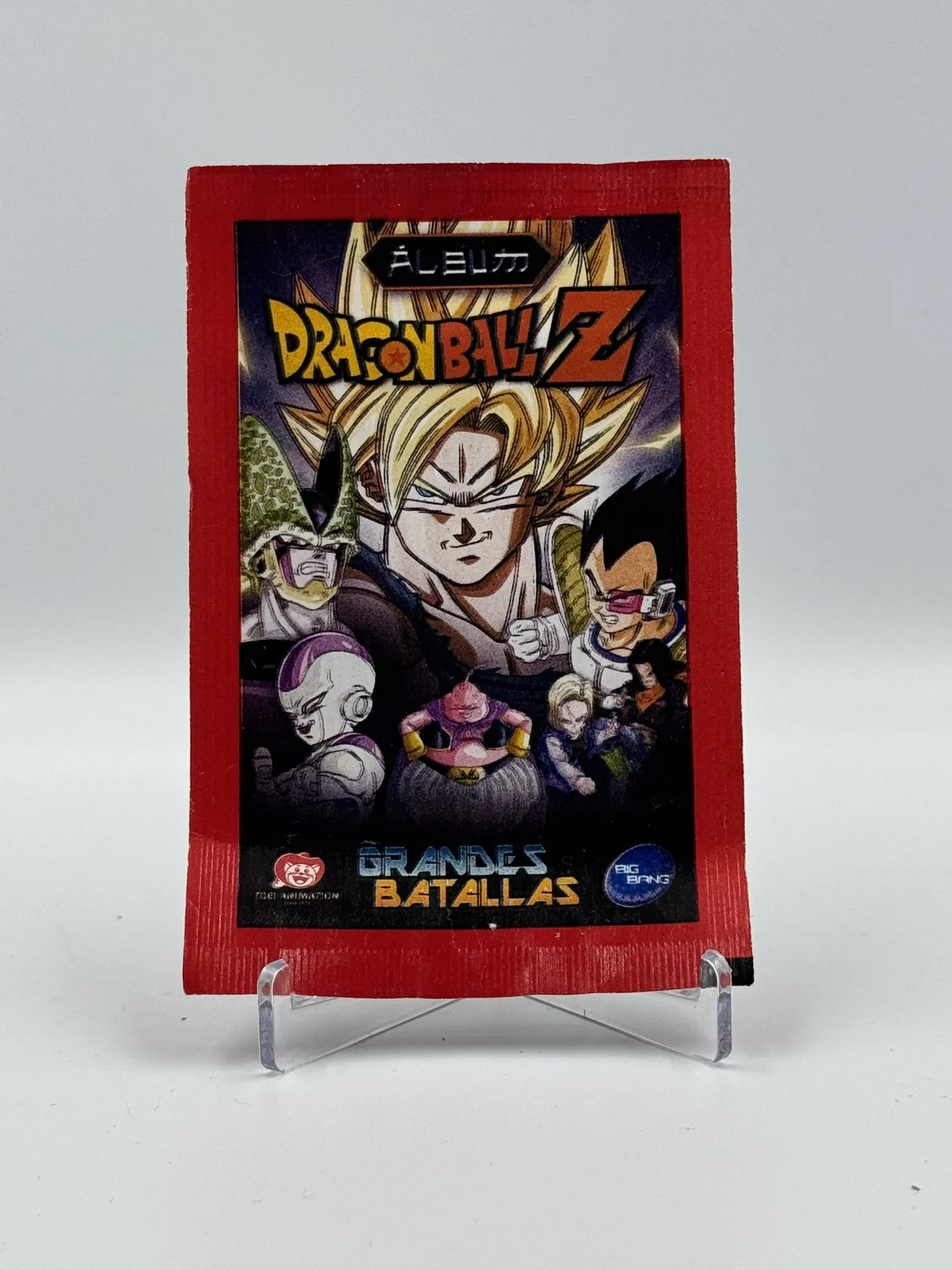 Dragon Ball Z - Grandes Batallas - Sobre de Laminas/Cromos/Figuritas Sellado - Big Bang Copag