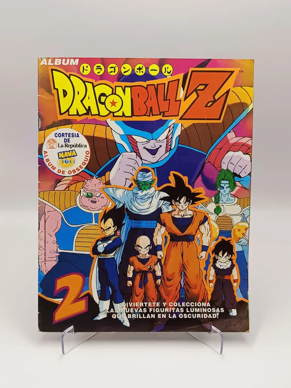 Dragon Ball Z 2 - Album Incompleto Pegado (10%) - Navarrete (1999)