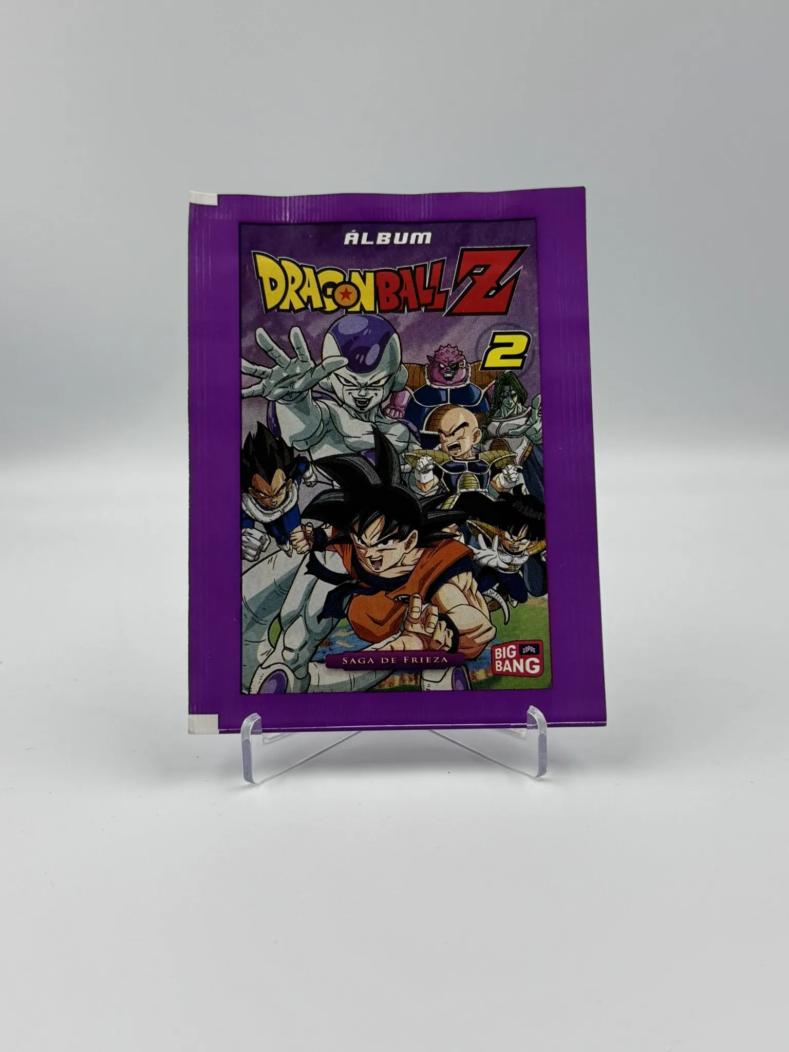 Dragon Ball Z 2 - Saga de Frieza - Sobre de Laminas/Cromos/Figuritas Sellado - Big Bang Copag