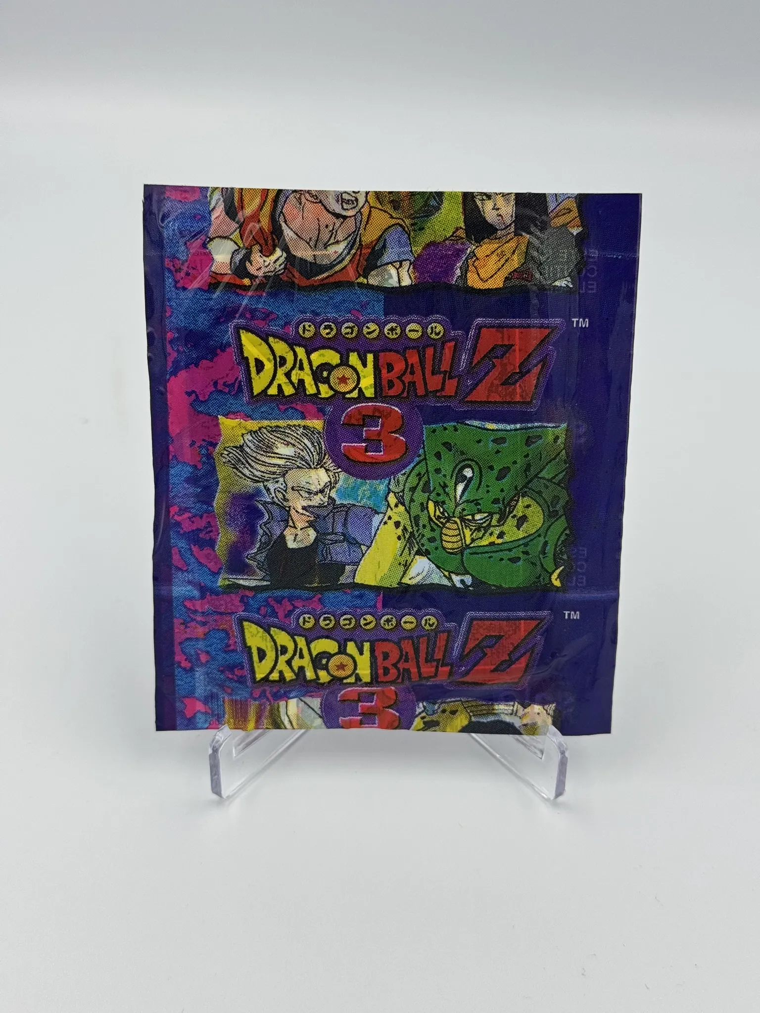 Dragon Ball Z 3 - Sobre de Laminas/Cromos/Figuritas Sellado Original - Salo