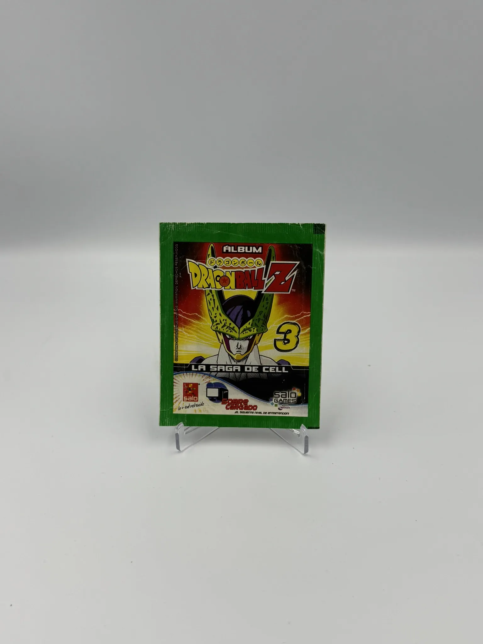 Dragon Ball Z 3 - Re-Edicion - Sobre de Laminas/Cromos/Figuritas Sellado Original - Salo