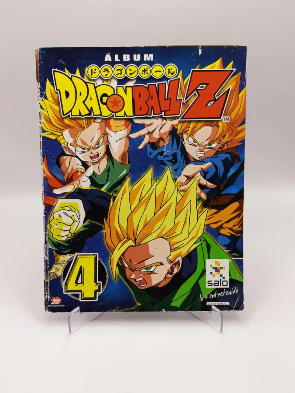Dragon Ball Z 4 - Re-Edicion - Album Incompleto Pegado (99%) - Salo (2008)