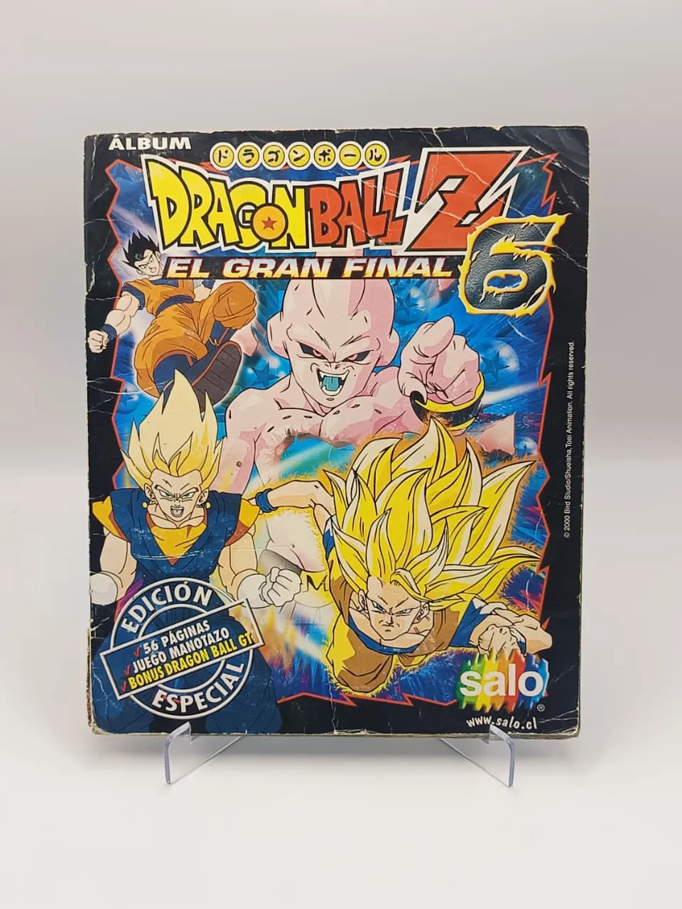 Dragon Ball Z 6 - Album Incompleto Pegado (96%) - Salo (2000)