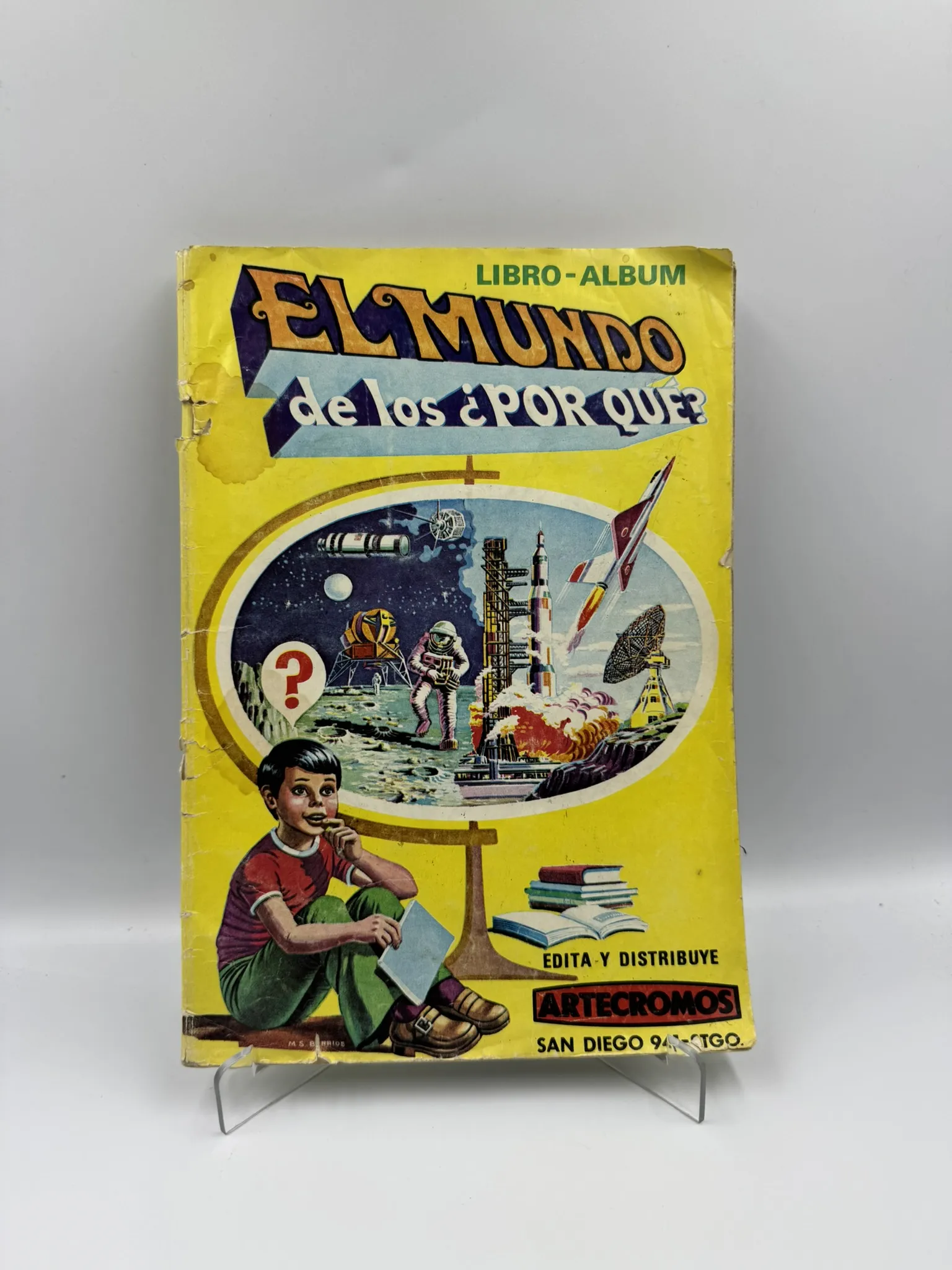 El Mundo de los Por que - Album Incompleto Pegado (%) -Artecrom (1973)