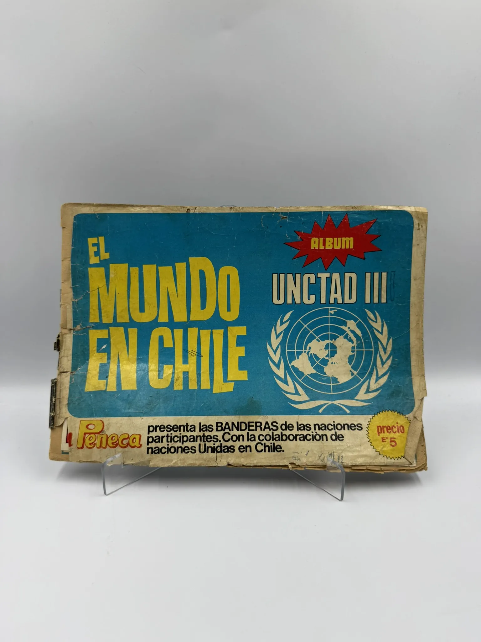 El Mundo En Chile - Album Incompleto Pegado (%) (1972)