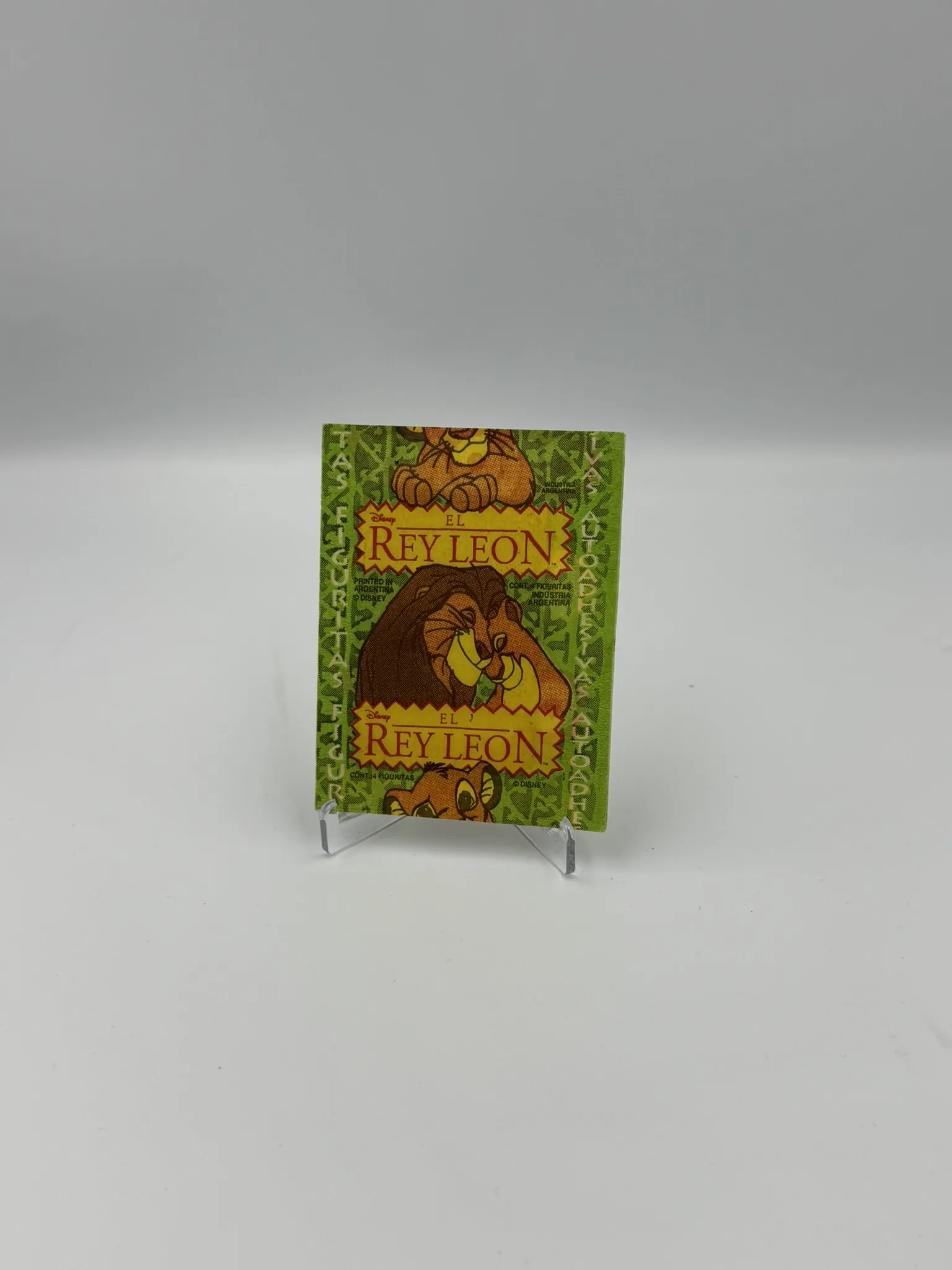 El Rey Leon - Sobre de Laminas/Cromos/Figuritas Sellado - Cromy
