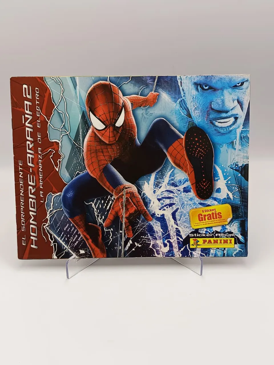 El Sorprendente Hombre-Araña 2 - La Amenaza de Electro - Album Incompleto Pegado (84%) - Panini (2014)