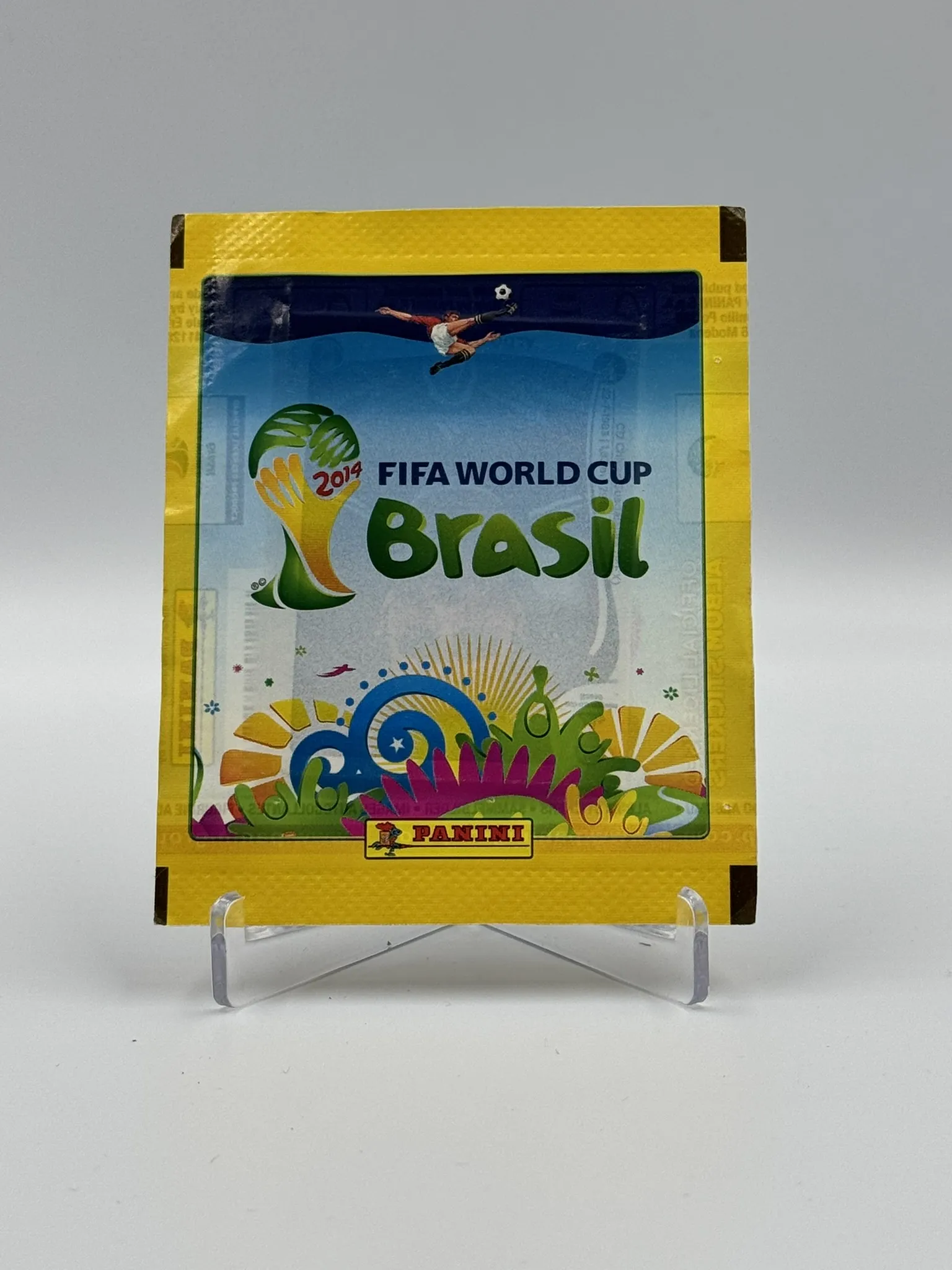 FIFA World Cup Brazil 2014 (Amarillo) - Sobre de Laminas/Cromos/Figuritas Sellado - Panini