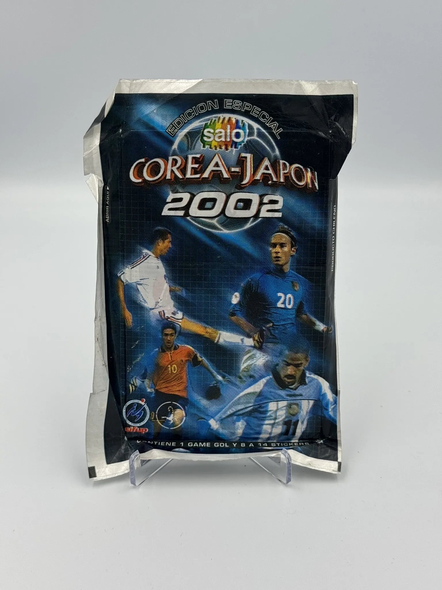 FIFA World Cup Korea Japon 2002 - Sobre de Laminas/Cromos/Figuritas Sellado Original - Salo