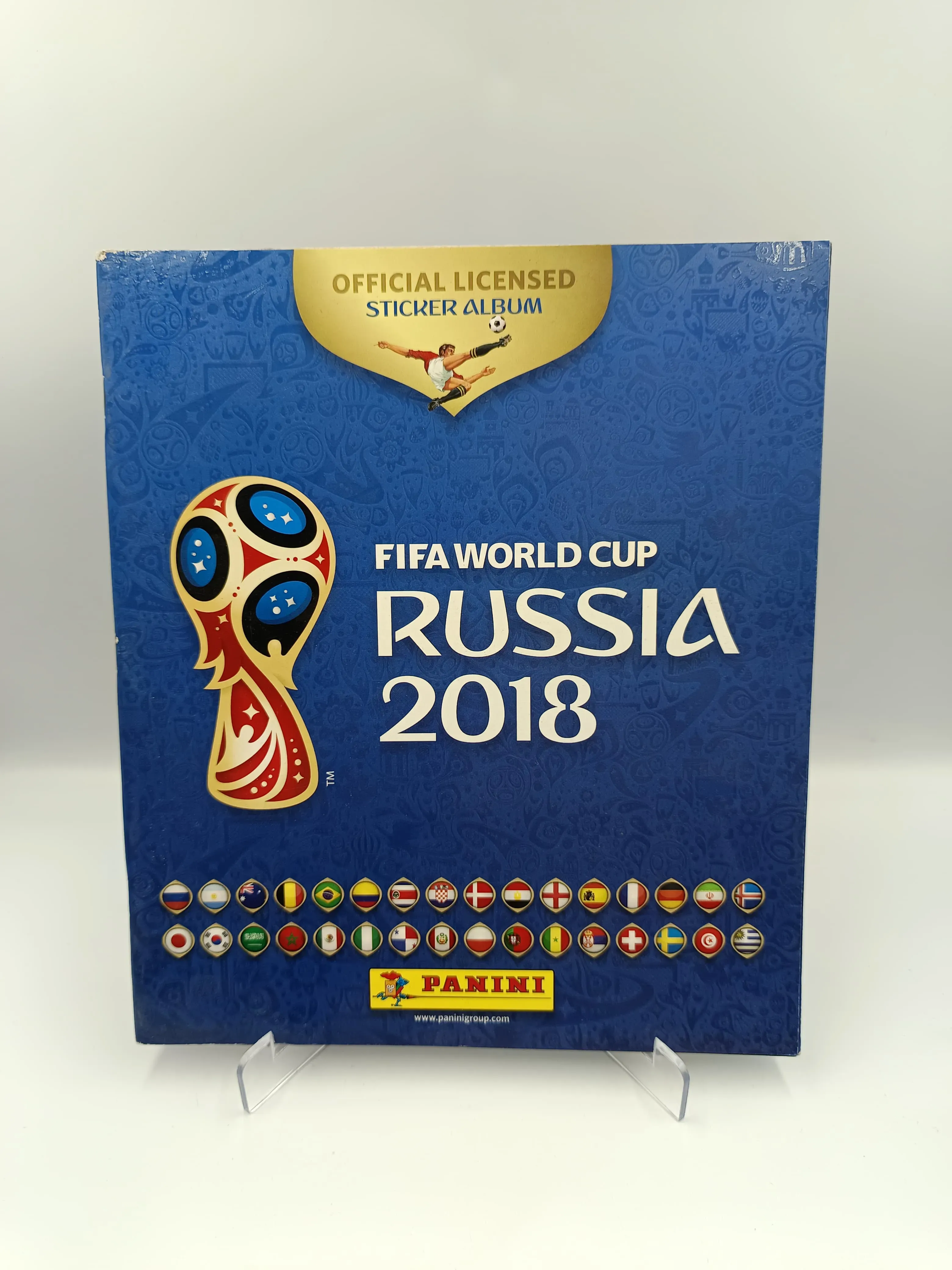 FIFA World Cup Rusia 2018 - Album Incompleto Pegado (85 y 99%) - Panini (2018)