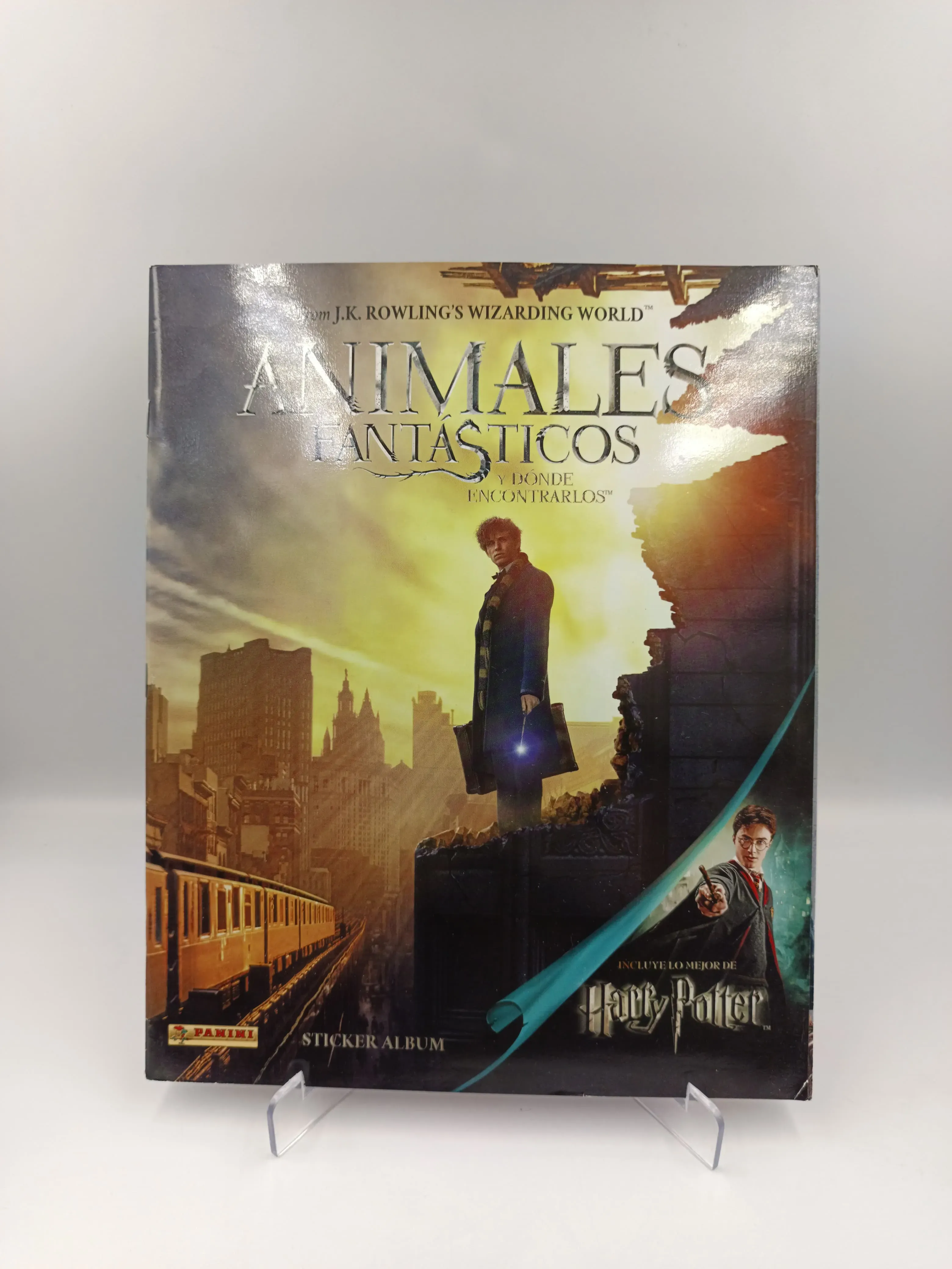 Animales Fantásticos y Dónde Encontrarlos - Album Incompleto Pegado (15%) - Panini (2016)