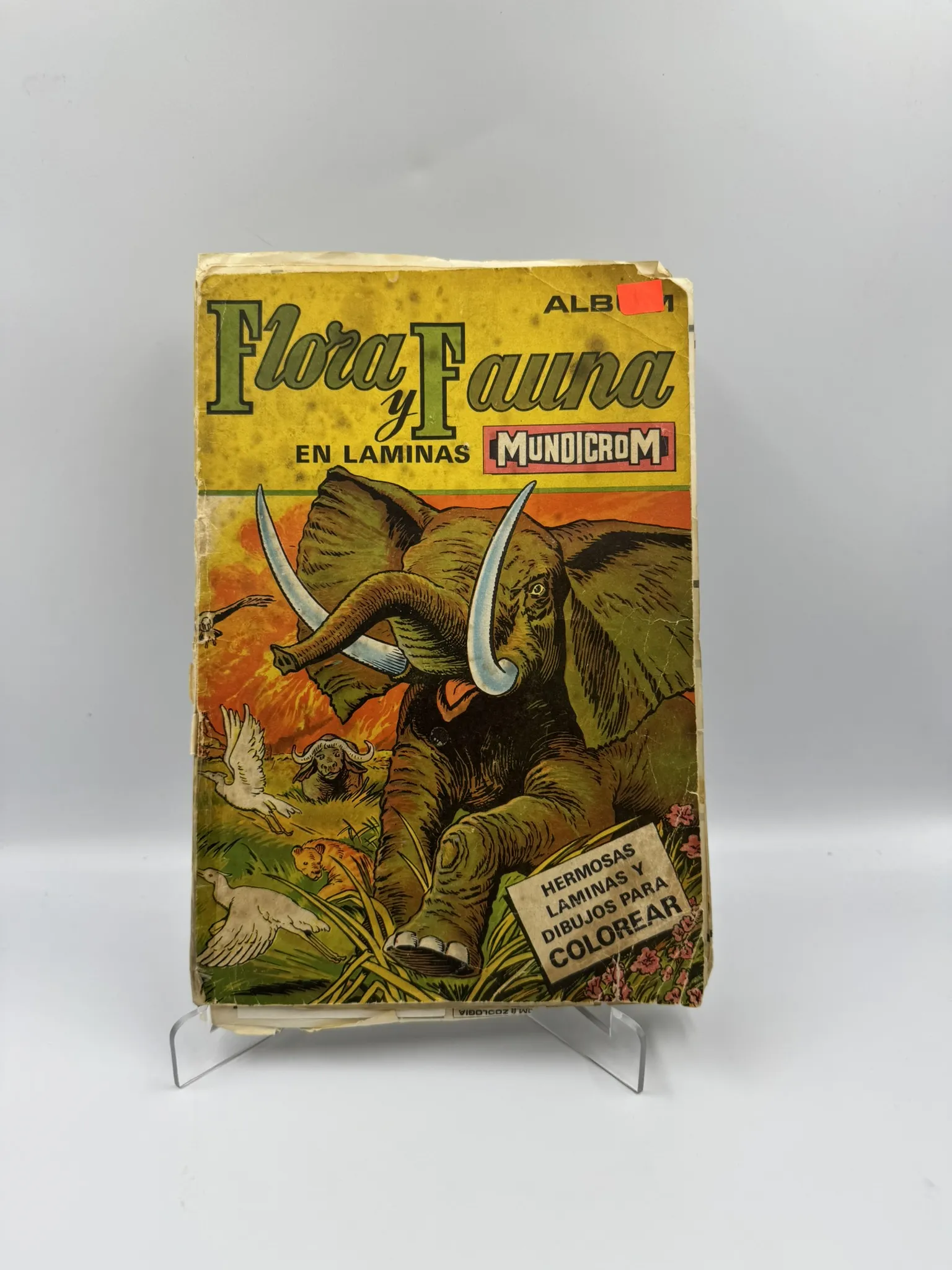 Flora y Fauna - Album Incompleto Pegado (%) - Mundicrom (1992)