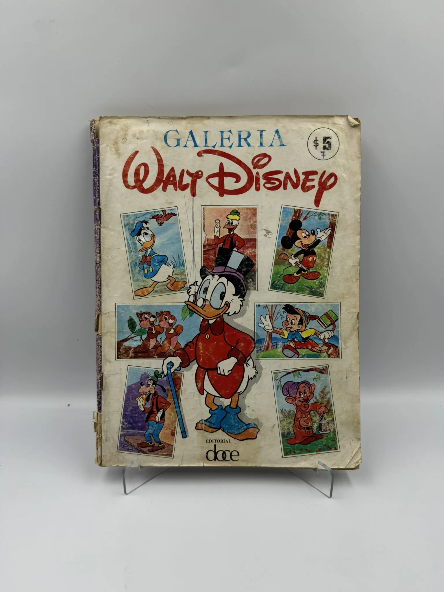 Galeria Walt Disney - Album Incompleto Pegado (%) - Doce (1978)