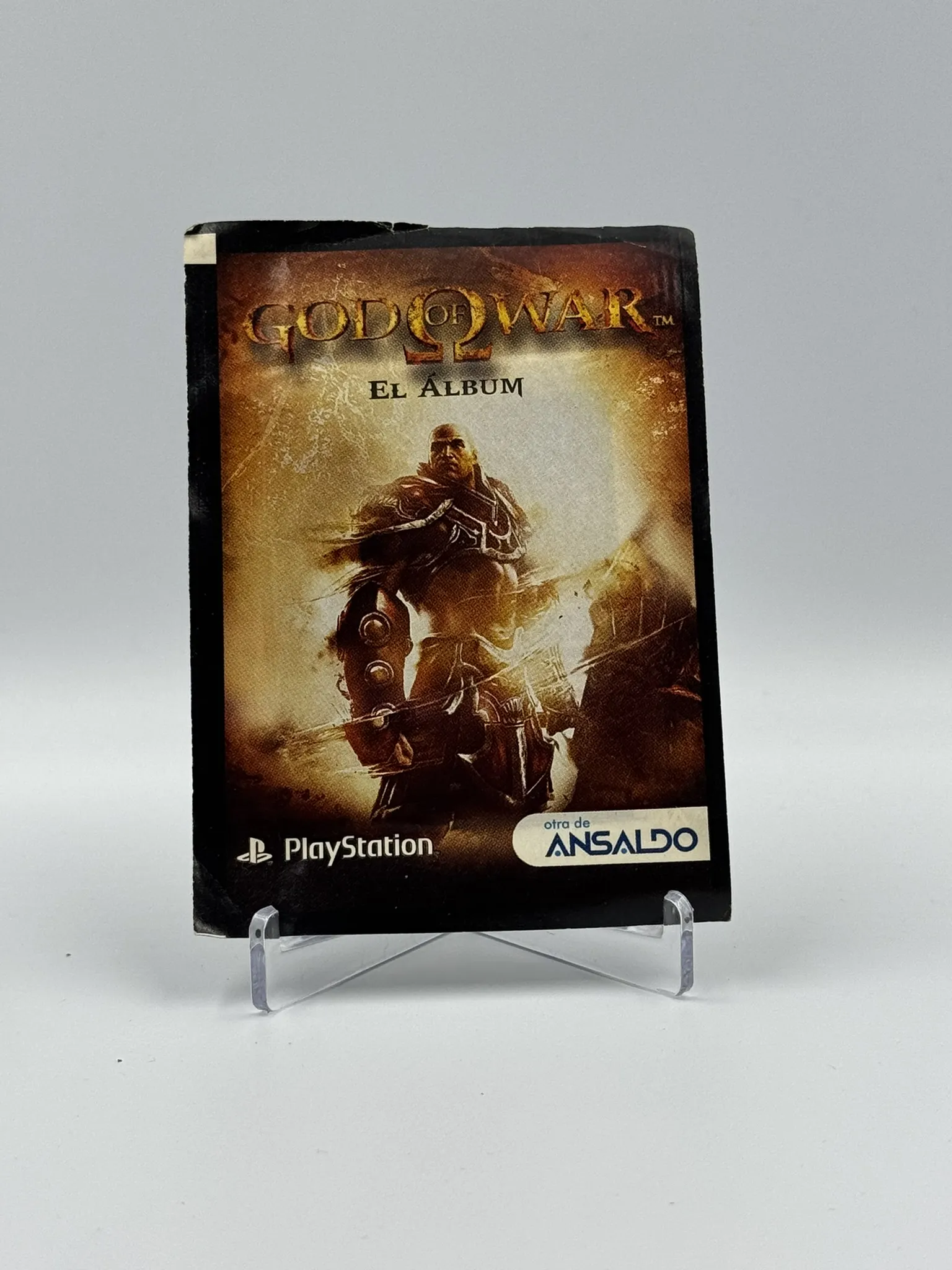 God of War - Sobre de Laminas/Cromos/Figuritas Sellado - Ansaldo