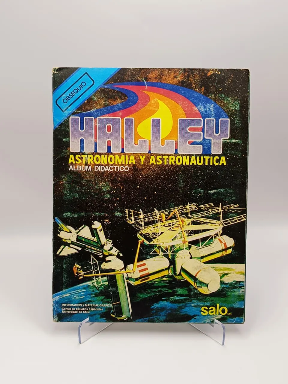 Halley Astronomia y Astronautica - Album Incompleto Pegado (90%) - Salo (1986)